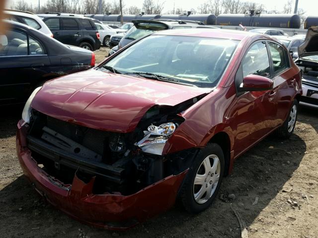 3N1AB61E87L655857 - 2007 NISSAN SENTRA 2.0 RED photo 2