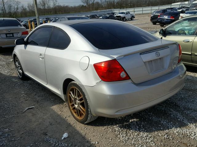 JTKDE167150008346 - 2005 TOYOTA SCION TC SILVER photo 3