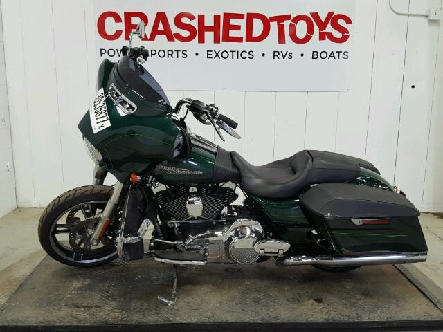 1HD1KRM12FB608815 - 2015 HARLEY-DAVIDSON FLHXS GREEN photo 3