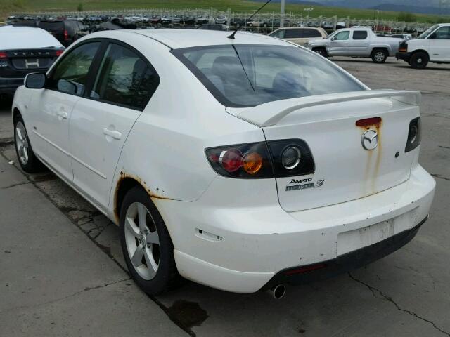 JM1BK123261418143 - 2006 MAZDA MAZDA3S WHITE photo 3