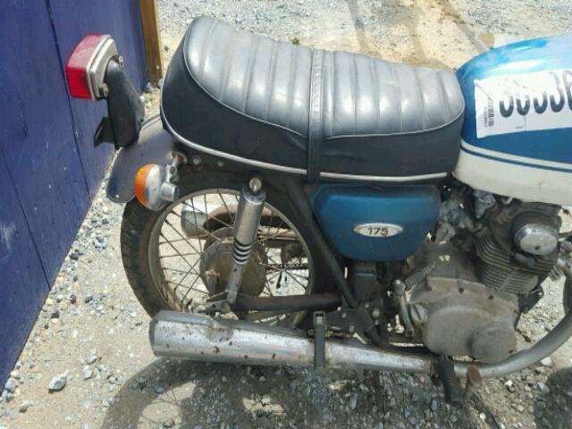 CB1755003593 - 1975 HONDA MOTORCYCLE BLUE photo 9