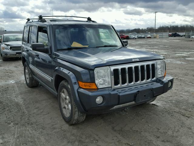 1J8HG58NX6C317912 - 2006 JEEP COMMANDER BLUE photo 1