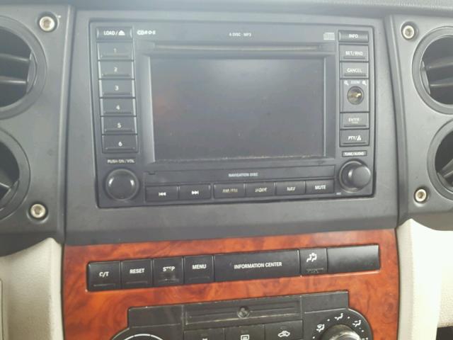 1J8HG58NX6C317912 - 2006 JEEP COMMANDER BLUE photo 9