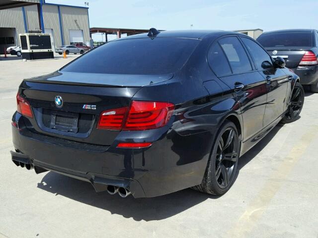 WBSFV9C50DC773796 - 2013 BMW M5 BLACK photo 4