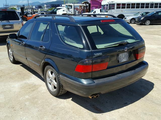 YS3EF58ZXY3008758 - 2000 SAAB 9-5 SE GREEN photo 3