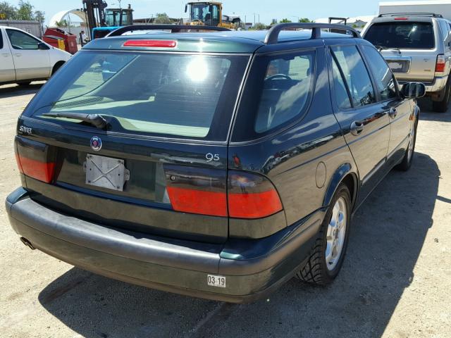 YS3EF58ZXY3008758 - 2000 SAAB 9-5 SE GREEN photo 4