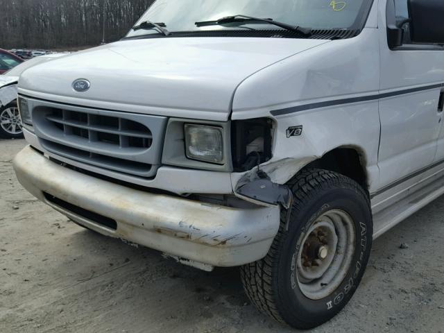 1FTSE34L9XHB40320 - 1999 FORD ECONOLINE WHITE photo 9