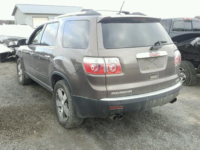 1GKKVRED2CJ342479 - 2012 GMC ACADIA SLT ყავისფერი ფოტო 3