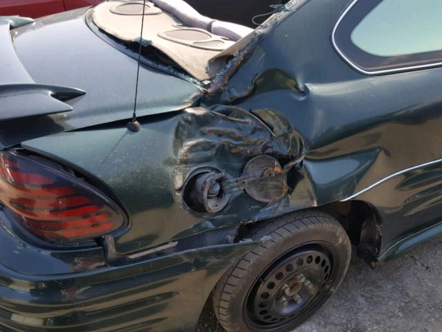 1G2NF12F72C237022 - 2002 PONTIAC GRAND AM S Yaşıl foto 9