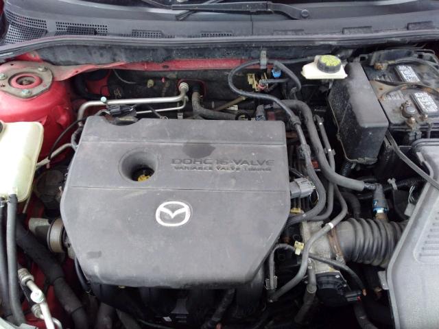 JM1BK32F381788154 - 2008 MAZDA 3 I RED photo 7