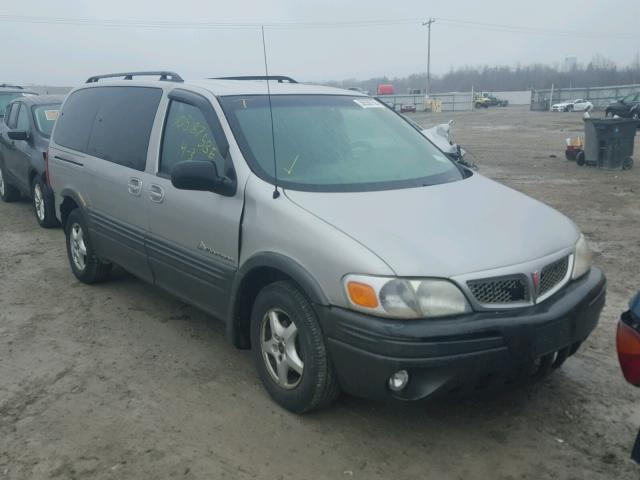 1GMDX03E24D208380 - 2004 PONTIAC MONTANA GRAY photo 1