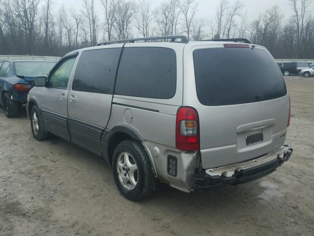 1GMDX03E24D208380 - 2004 PONTIAC MONTANA GRAY photo 3