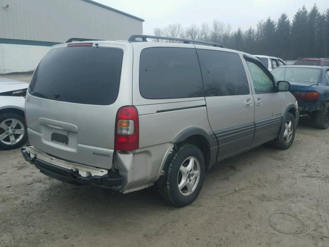 1GMDX03E24D208380 - 2004 PONTIAC MONTANA GRAY photo 4