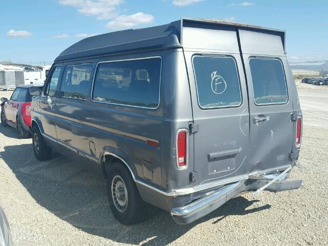 1FMEE11N7MHA71478 - 1991 FORD ECONOLINE BLACK photo 3