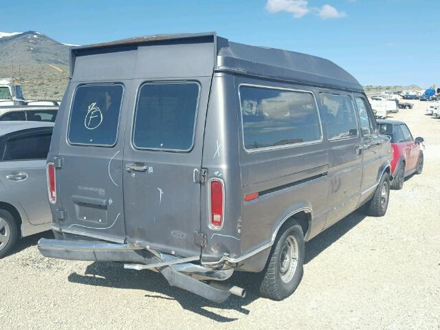 1FMEE11N7MHA71478 - 1991 FORD ECONOLINE BLACK photo 4