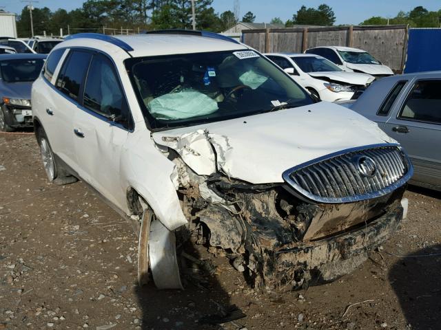 5GALRBED4AJ154489 - 2010 BUICK ENCLAVE CX WHITE photo 1