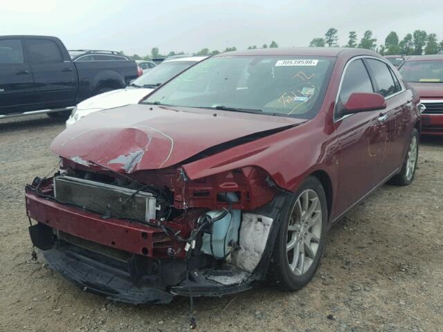 1G1ZE5E78AF235040 - 2010 CHEVROLET MALIBU LTZ 红色 照片 2