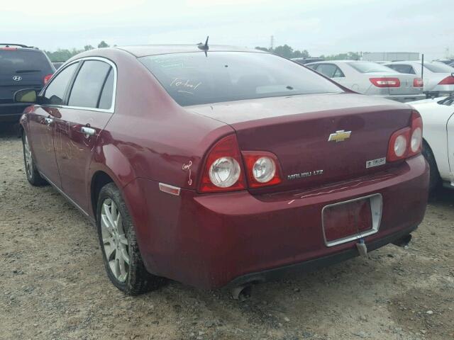 1G1ZE5E78AF235040 - 2010 CHEVROLET MALIBU LTZ 红色 照片 3