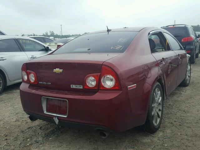 1G1ZE5E78AF235040 - 2010 CHEVROLET MALIBU LTZ 红色 照片 4