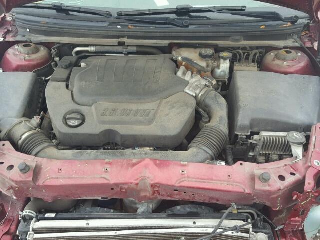 1G1ZE5E78AF235040 - 2010 CHEVROLET MALIBU LTZ 红色 照片 7