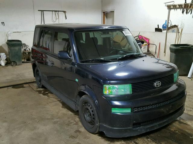 JTLKT334750193291 - 2005 TOYOTA SCION XB შავი ფოტო 1
