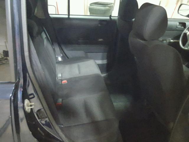 JTLKT334750193291 - 2005 TOYOTA SCION XB შავი ფოტო 6