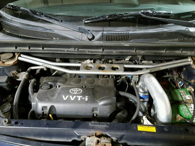 JTLKT334750193291 - 2005 TOYOTA SCION XB შავი ფოტო 7