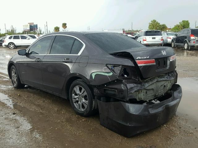 1HGCP2F40BA100628 - 2011 HONDA ACCORD LXP BROWN photo 3