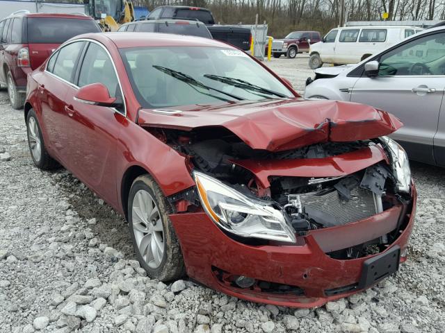 2G4GK5EX4E9228023 - 2014 BUICK REGAL RED photo 1