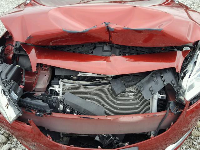 2G4GK5EX4E9228023 - 2014 BUICK REGAL RED photo 7