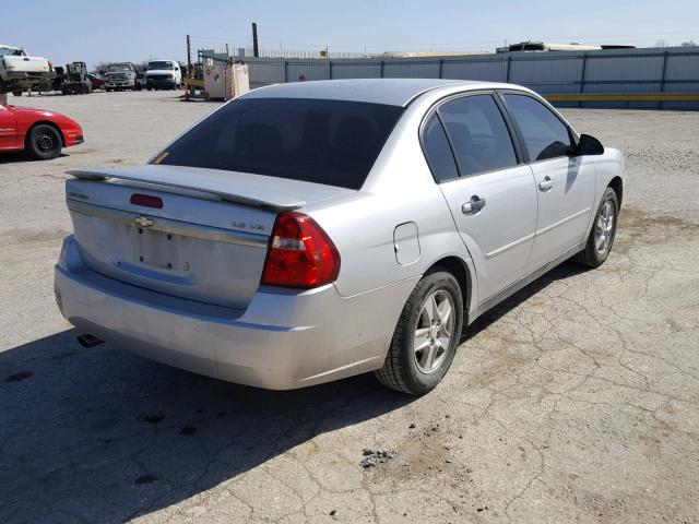 1G1ZT52835F226707 - 2005 CHEVROLET MALIBU LS ვერცხლისფერი ფოტო 4