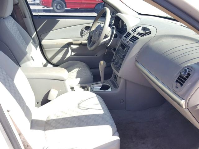 1G1ZT52835F226707 - 2005 CHEVROLET MALIBU LS ვერცხლისფერი ფოტო 5