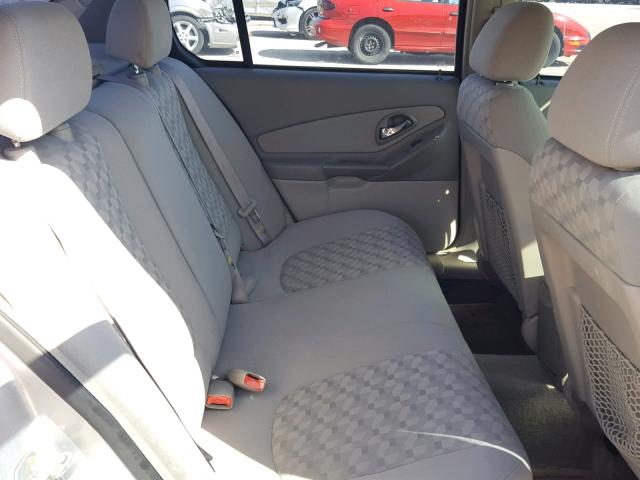 1G1ZT52835F226707 - 2005 CHEVROLET MALIBU LS ვერცხლისფერი ფოტო 6
