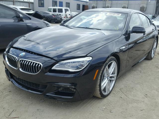 WBA6D0C53GD927824 - 2016 BMW 640 I BLACK photo 2