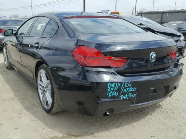 WBA6D0C53GD927824 - 2016 BMW 640 I BLACK photo 3