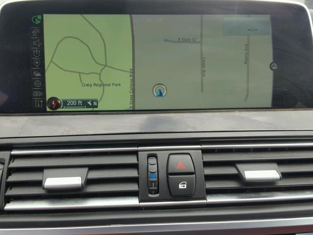 WBA6D0C53GD927824 - 2016 BMW 640 I BLACK photo 9