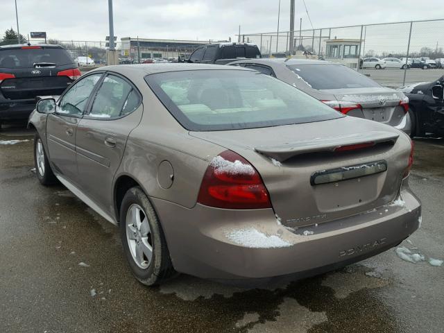 2G2WP552971232516 - 2007 PONTIAC GRAND PRIX TAN photo 3