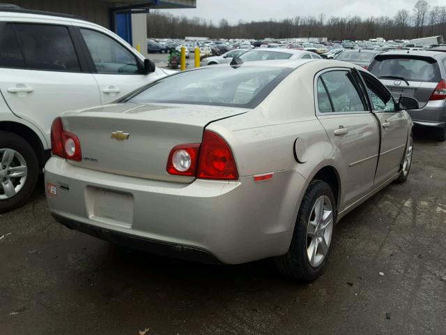 1G1ZB5E03CF207614 - 2012 CHEVROLET MALIBU LS 金色 照片 4