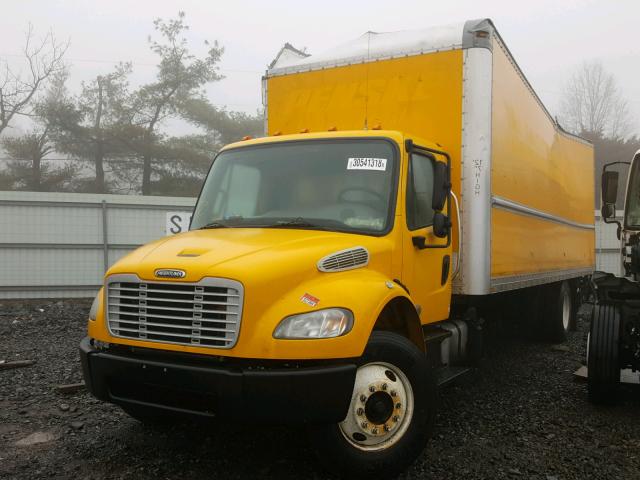 3ALACWDT3EDFJ4143 - 2014 FREIGHTLINER M2 106 MED YELLOW photo 2