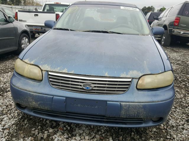 1G1NE52M4WY135151 - 1998 CHEVROLET MALIBU LS ლურჯი ფოტო 9