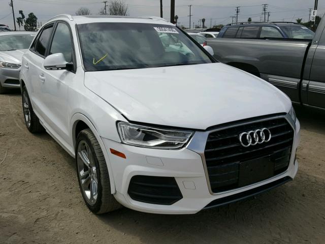 WA1BCCFS4HR009716 - 2017 AUDI Q3 PREMIUM WHITE photo 1