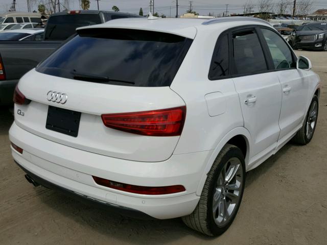 WA1BCCFS4HR009716 - 2017 AUDI Q3 PREMIUM WHITE photo 4