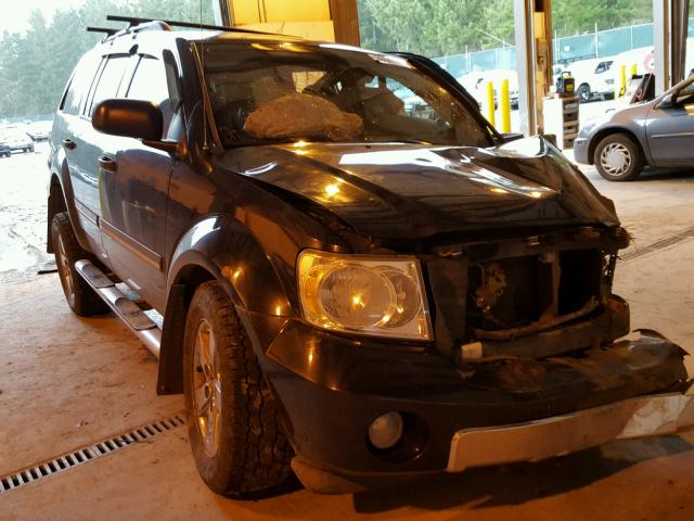 1D8HB58237F527488 - 2007 DODGE DURANGO LI BLACK photo 1