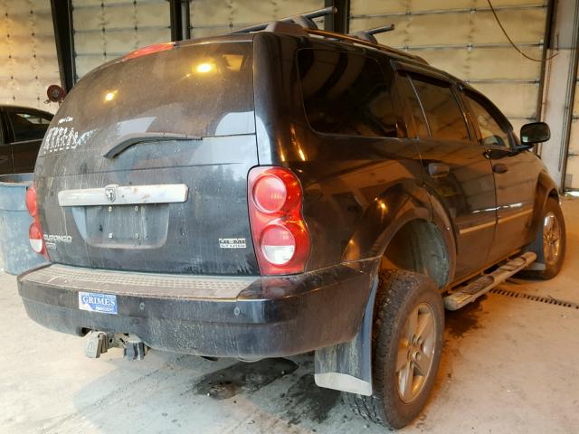 1D8HB58237F527488 - 2007 DODGE DURANGO LI BLACK photo 4