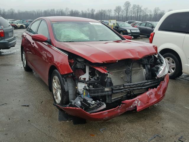 5NPEB4AC6DH590164 - 2013 HYUNDAI SONATA GLS BURGUNDY photo 1