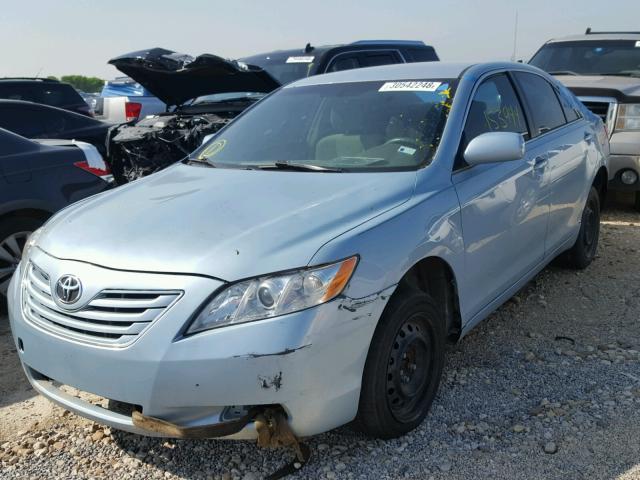 4T1BE46K47U705571 - 2007 TOYOTA CAMRY NEW BLUE photo 2