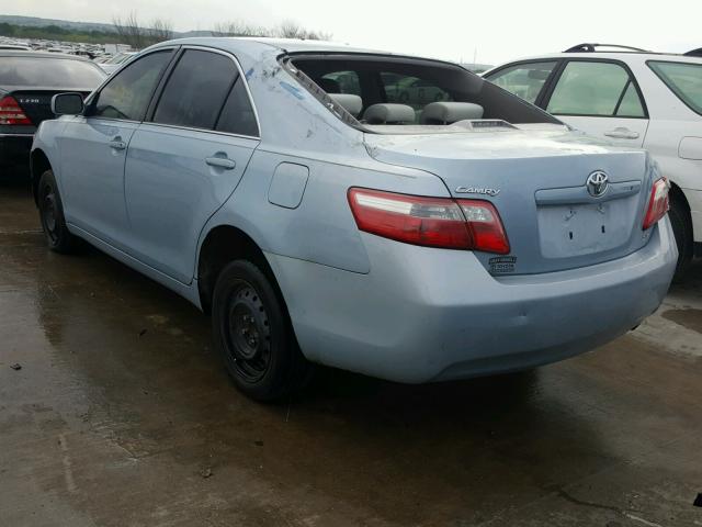 4T1BE46K47U705571 - 2007 TOYOTA CAMRY NEW BLUE photo 3