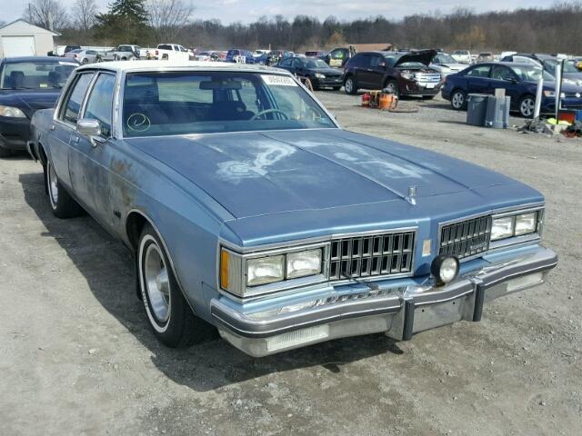 1G3AN69N78M296072 - 1981 OLDSMOBILE DELTA 88 R BLUE photo 1