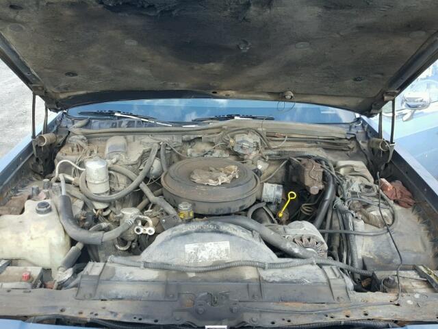 1G3AN69N78M296072 - 1981 OLDSMOBILE DELTA 88 R BLUE photo 7