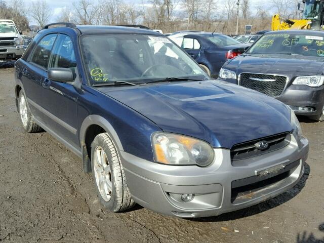 JF1GG68595H812196 - 2005 SUBARU IMPREZA OU BLUE photo 1